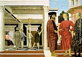 Piero Della Francesca Canvas Paintings - The Flagellation